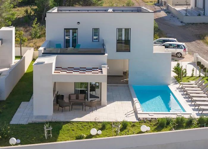 Wave Of Mit Meerblick, Beheiztem Pool Und Direktem Strandzugang - Familienfreundlich, 4 Sz, 빌라