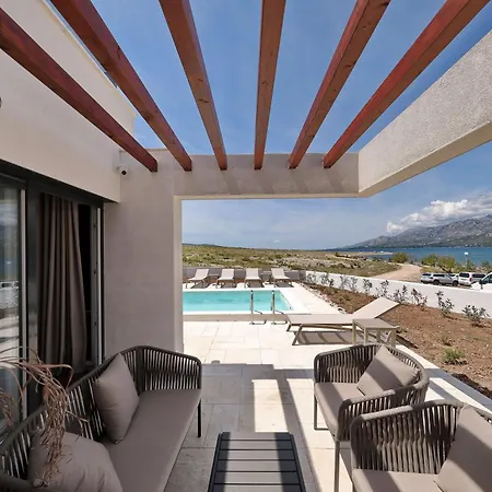 Wave Of Mit Meerblick, Beheiztem Pool Und Direktem Strandzugang - Familienfreundlich, 4 Sz, Vila *