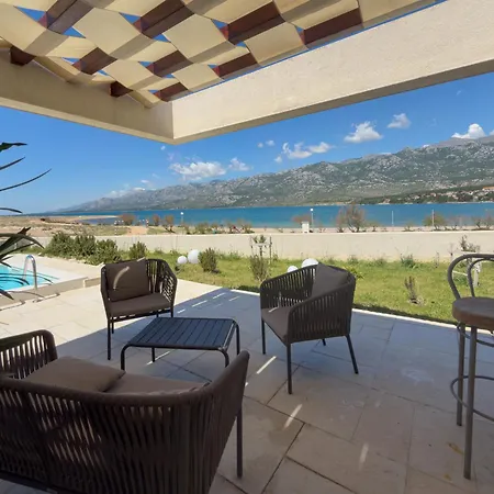 Wave Of Mit Meerblick, Beheiztem Pool Und Direktem Strandzugang - Familienfreundlich, 4 Sz, Vila