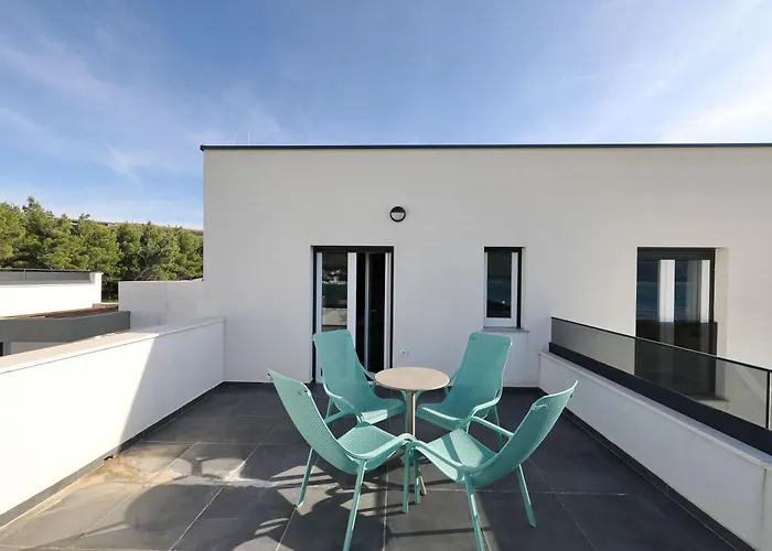 Wave Of Mit Meerblick, Beheiztem Pool Und Direktem Strandzugang - Familienfreundlich, 4 Sz, * Rovanjska