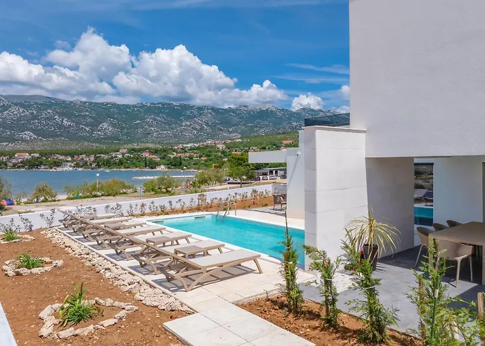 Wave Of Mit Meerblick, Beheiztem Pool Und Direktem Strandzugang - Familienfreundlich, 4 Sz,