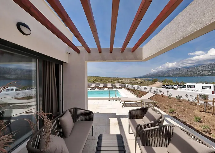 Wave Of Mit Meerblick, Beheiztem Pool Und Direktem Strandzugang - Familienfreundlich, 4 Sz, Vila *