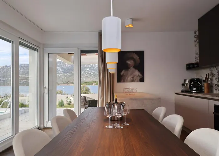 Villa Wave Of Mit Meerblick, Beheiztem Pool Und Direktem Strandzugang - Familienfreundlich, 4 Sz, *